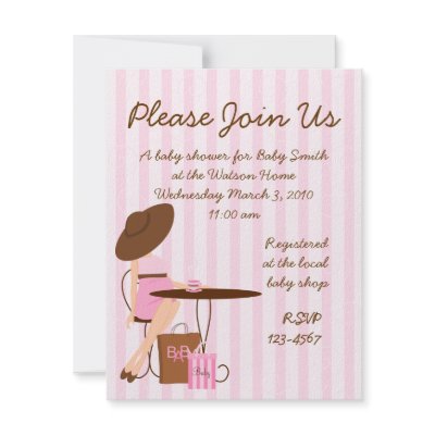 Baby Tea Invitation by trennea