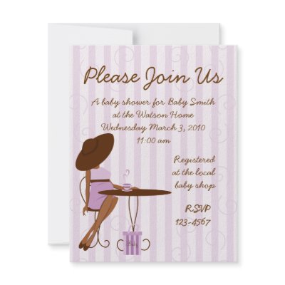 Baby Tea Purple Announcement by trennea