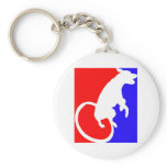 baby the dog logo keychain