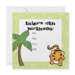 Baby Tiger Cutie invitations
