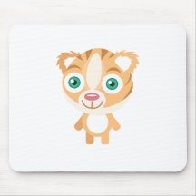 Baby Tiger - My Conservation Park Mouse Pads
