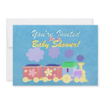 Baby Train Baby Shower Invitation