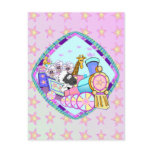 Baby Train Greeting Cards Postcards
