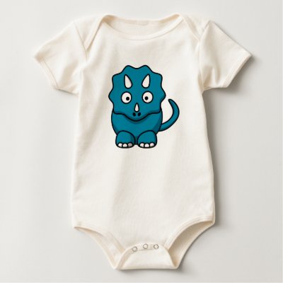 Baby Triceratops T-Shirt by designs4you