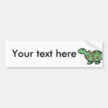 Baby turtle bumper stickers