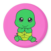 Baby turtle magnets