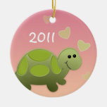 Baby Turtle/ Photo Ornament