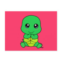 Baby turtle post cards