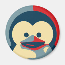 Baby Tux Linux Refrigerator Magnet