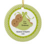 Baby Twins Baby's First Christmas Ornament