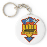 Baby Under Construction Keychain