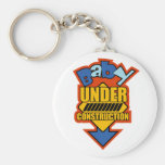 Baby Under Construction Keychain