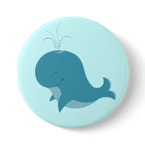 Baby Whale button