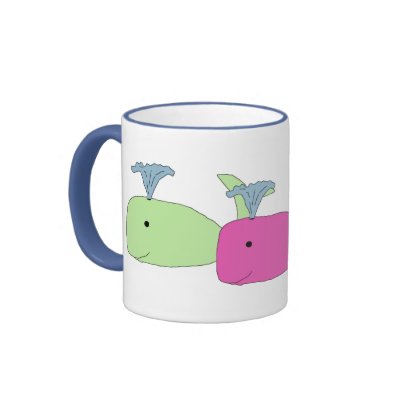 Baby Whale Trio mug by serenity_ii