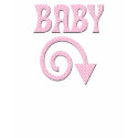 BABY WITH DOWN ARROW MATERNITY DESIGN t-shirts