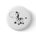 Baby Zebra buttons