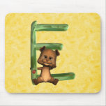 BabyBear Toon Monogram E Mouse Mat