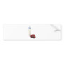 BabyBottleServedWithLove051411 Bumper Sticker