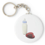 BabyBottleServedWithLove051411 Key Chain