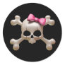 Babydoll goth skull Sticker