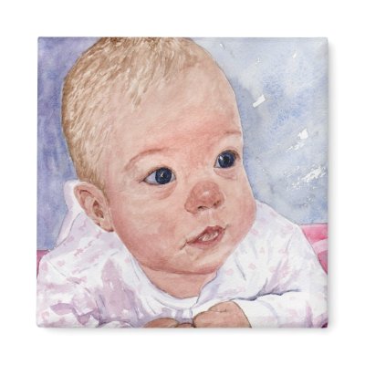 'Babyface' Magnet by picklelillysdad