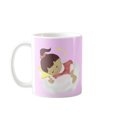 BabyGirl  Announcement/Shower Magnets Coffee Mugs by made2ordermagnets