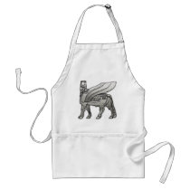 Babylonian Winged Bull Lamassu Apron