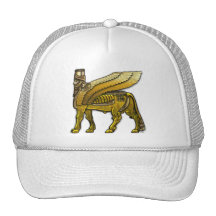 Babylonian Winged Bull Lamassu Hat