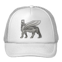 Babylonian Winged Bull Lamassu Hats