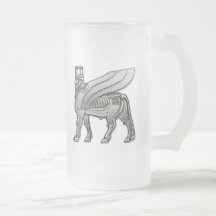 Babylonian Winged Bull Lamassu Mugs