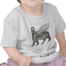 Babylonian Winged Bull Lamassu Shirts