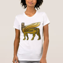 Babylonian Winged Bull Lamassu T Shirts