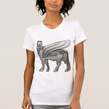 Babylonian Winged Bull Lamassu Tshirts
