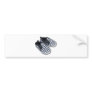 BabyRacingShoes101610 Bumper Sticker
