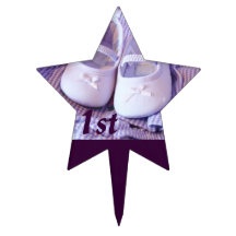 Baby's 1st birthday Cake picks Cake Toppers Girls
