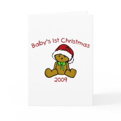 Baby's 1st Christmas 2009 (Teddy Bear) by LushLaundry