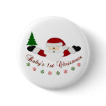 Babys 1st Christmas Buttons