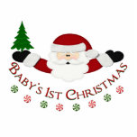 Babys 1st Christmas photo sculptures