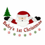 Babys 1st Christmas Cut Out
