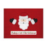Babys 1st Christmas Postcard