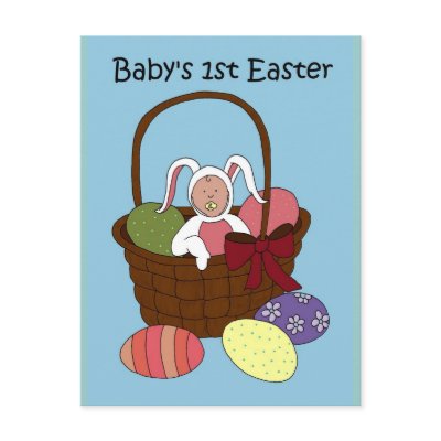 Baby's 1st Easter postcard by littlemunchkins