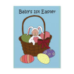 Baby's 1st Easter postcard