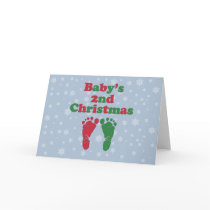Baby's 2nd Christmas Cards