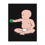 BABY'S ARM HOLDING APPLE