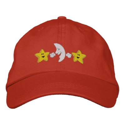 Baby's Bedtime Embroidered Hat by ZazzleEmbroidery
