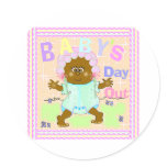 Baby's Day Out African Baby Sticker