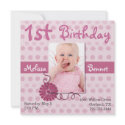Baby's First Birthday Invitation