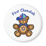 Baby's First Chanukah Fridge Magnet