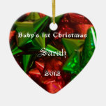 baby's first christmas 2012 christmas tree ornament