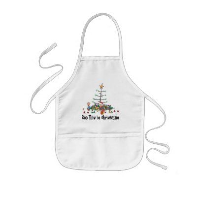 Baby's First Christmas Apron by Christmas_Gifts_Tees